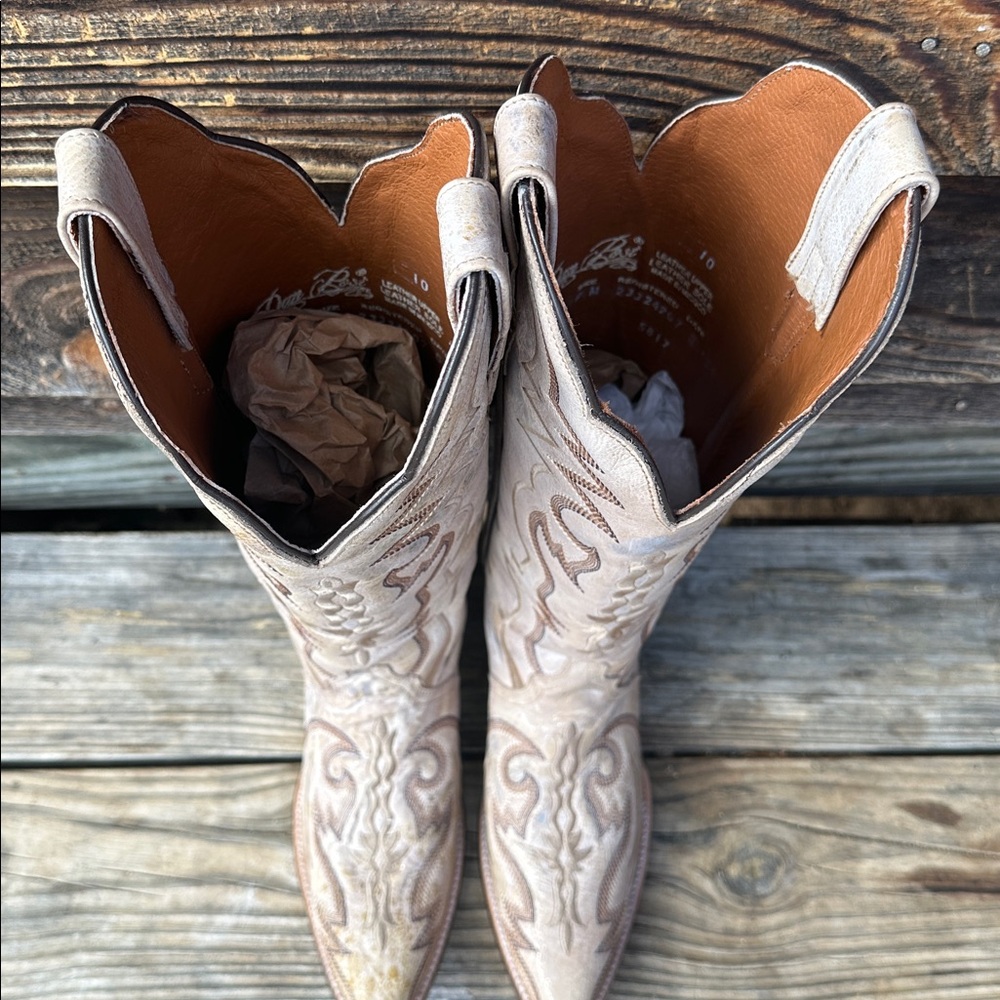Dan Post cowgirl cowboy Boots - Picture 4 of 9